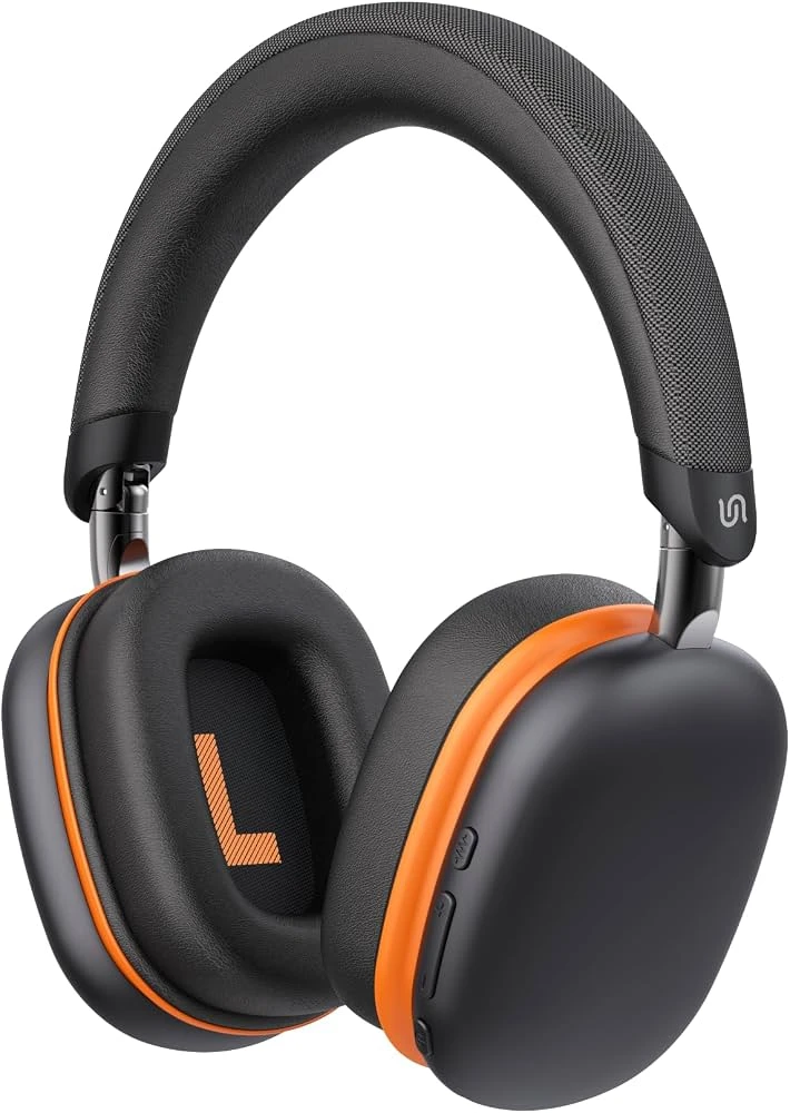 Porodo Soundtec Vibe Wireless Bluetooth Headphone Adjustable 360° Foldable  300mAh - Qulaqlıq (Qara)