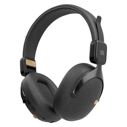 Porodo Soundtec Onyx sonic  Smart Wireless Headphone BT 5.3 with Micro SD Support  - Brown