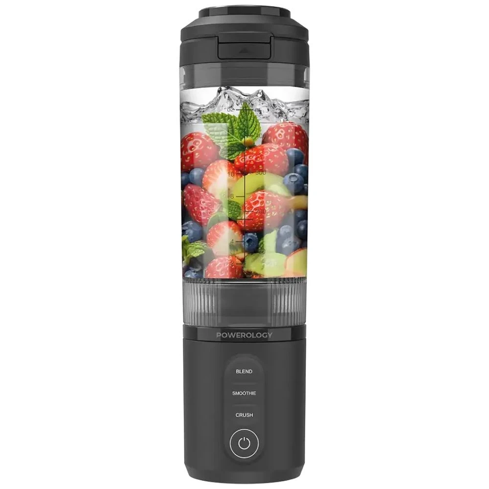 Powerology MagBlend 180W 6-Blade Portable Blender 470ml 2000mAh - White